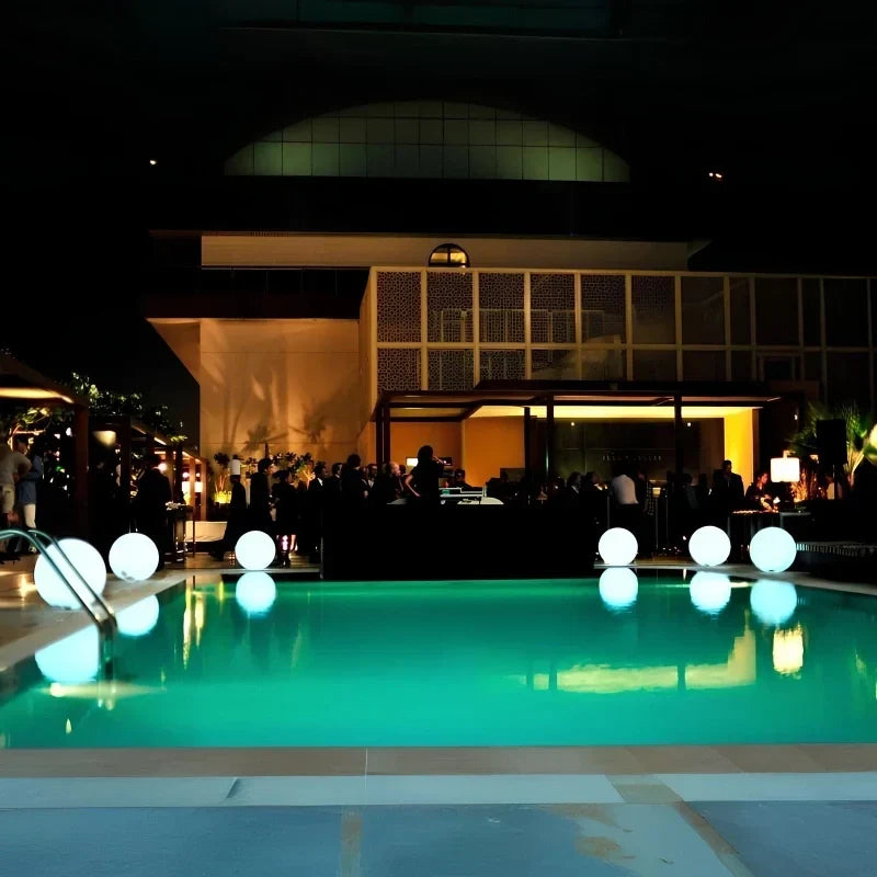 Cordless Color-Changing LED Globe Light for Patio & Garden – 16 Color Modes with Remote Control