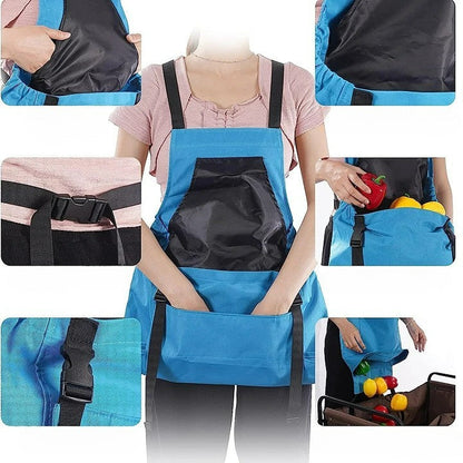 Durable Gardening Apron with Water Resistance and Tool Pockets