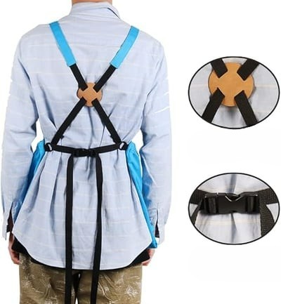 Durable Gardening Apron with Water Resistance and Tool Pockets