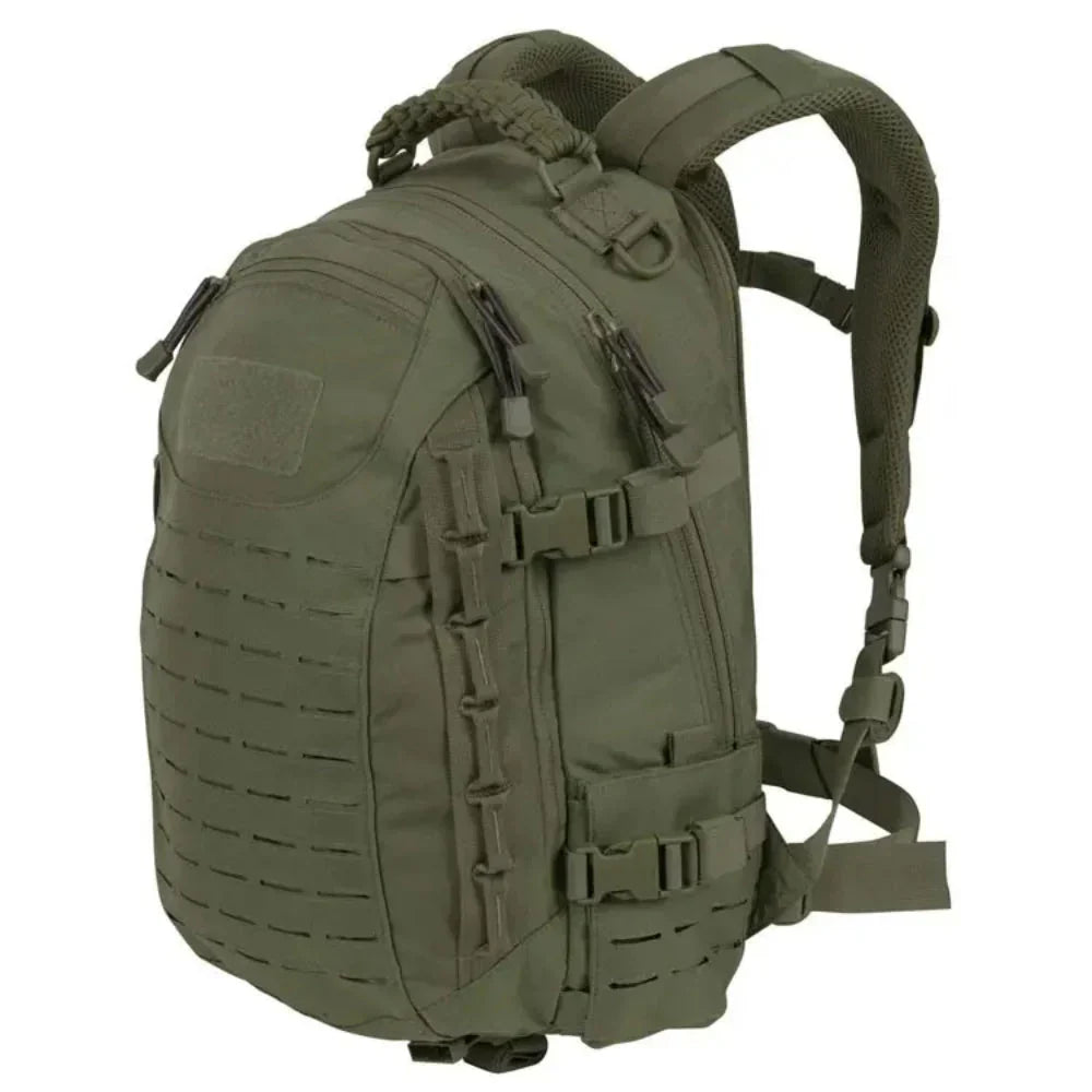 30L Tactical Backpack for Hiking Travel & Everyday Carry with Laptop Sleeve and Hydration Port | Modular Outdoor Daypack