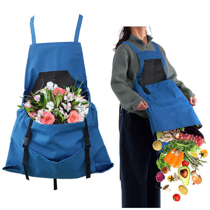 Durable Gardening Apron with Water Resistance and Tool Pockets