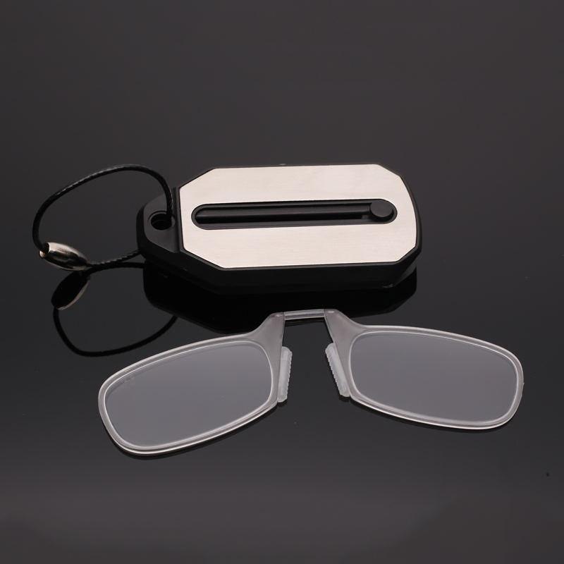 Keychain Reading Glasses – Compact Folding Readers with Clip Attachment for Purse, Keys & On-The-Go Vision