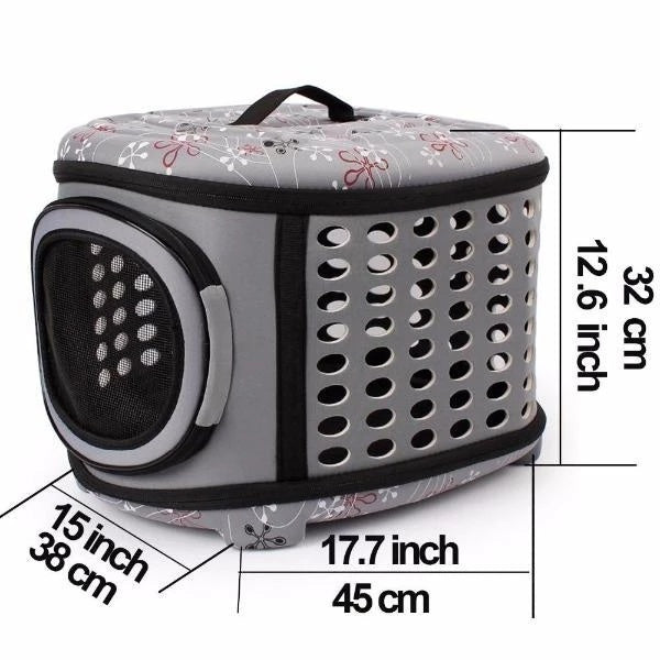 Travel Companion | Large Cat Carrier with Sturdy Design & Comfortable Interior | Safe Travel for Your Feline Friend
