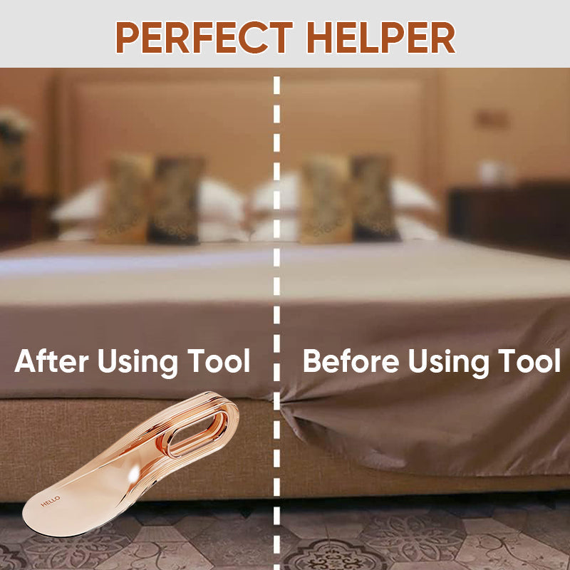 Mattress Lifter Tool for Easy Bed Making – Ergonomic Wedge Handle for Quick Sheet Tucking, Solo Bed Changes, Queen & King Beds – Handy