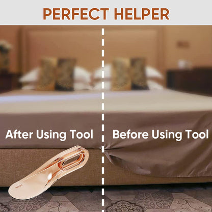 Mattress Lifter Tool for Easy Bed Making – Ergonomic Wedge Handle for Quick Sheet Tucking, Solo Bed Changes, Queen & King Beds – Handy