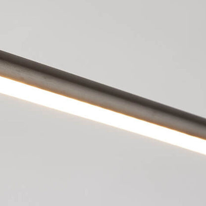 Vertical LED Sconce Aluminum Linear Strip Light Black Gold 31 in Bedroom Hallway Accent Lighting Indirect Glow Modern Minimalist Hardwired M