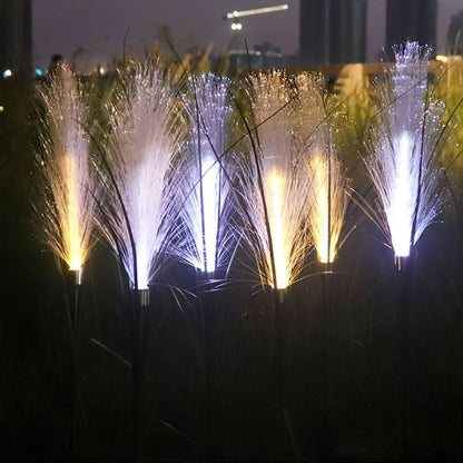 REEDGLOW – Solar Reed Pathway Lights for Serene Garden Ambience