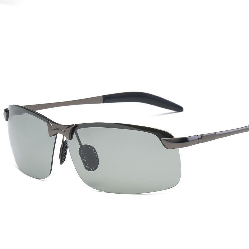 Adaptive Photochromic Polarized Sunglasses for Driving & Outdoor Sports – UV400 Protection