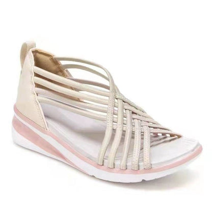 Women's Waterproof Summer Sandals with Arch Support – Slip-Resistant Lightweight Walking Shoes for Beach, Travel & Outdoor Activities
