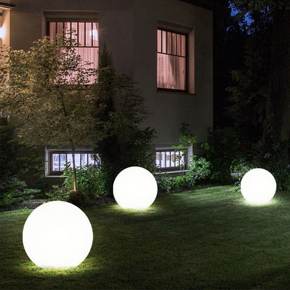 Rechargeable LED Sphere Light for Outdoor & Indoor Use – Cordless Color-Changing Globe Lamp for Patio, Yard, Deck & Events