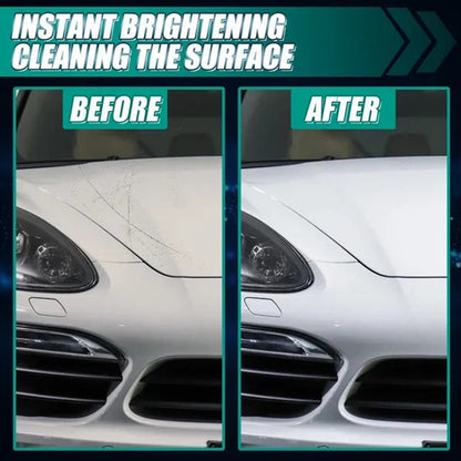 Nano Ceramic Car Spray Cleaner Polish Detailer for Paint Glass Plastic – Waterless Wash Restorer Scratch Remover for Auto Boat RV Motorcycle