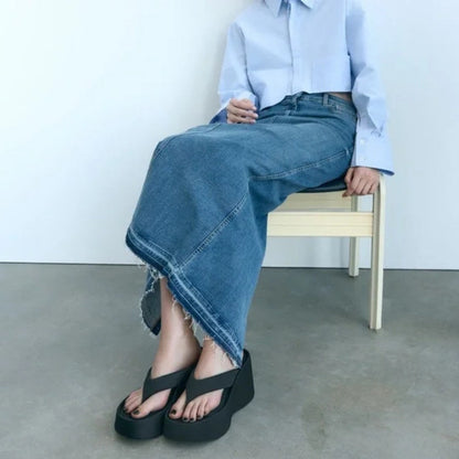 Comfort Step | Cushioned Flip Flops with Non-Slip Sole | Lightweight Design for Everyday Comfort