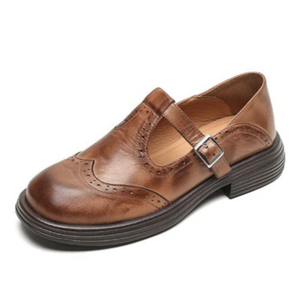 Women's Vegan Leather Flats – Breathable Slip-On Shoes for Summer & Spring, Lightweight Comfort Walking Shoes
