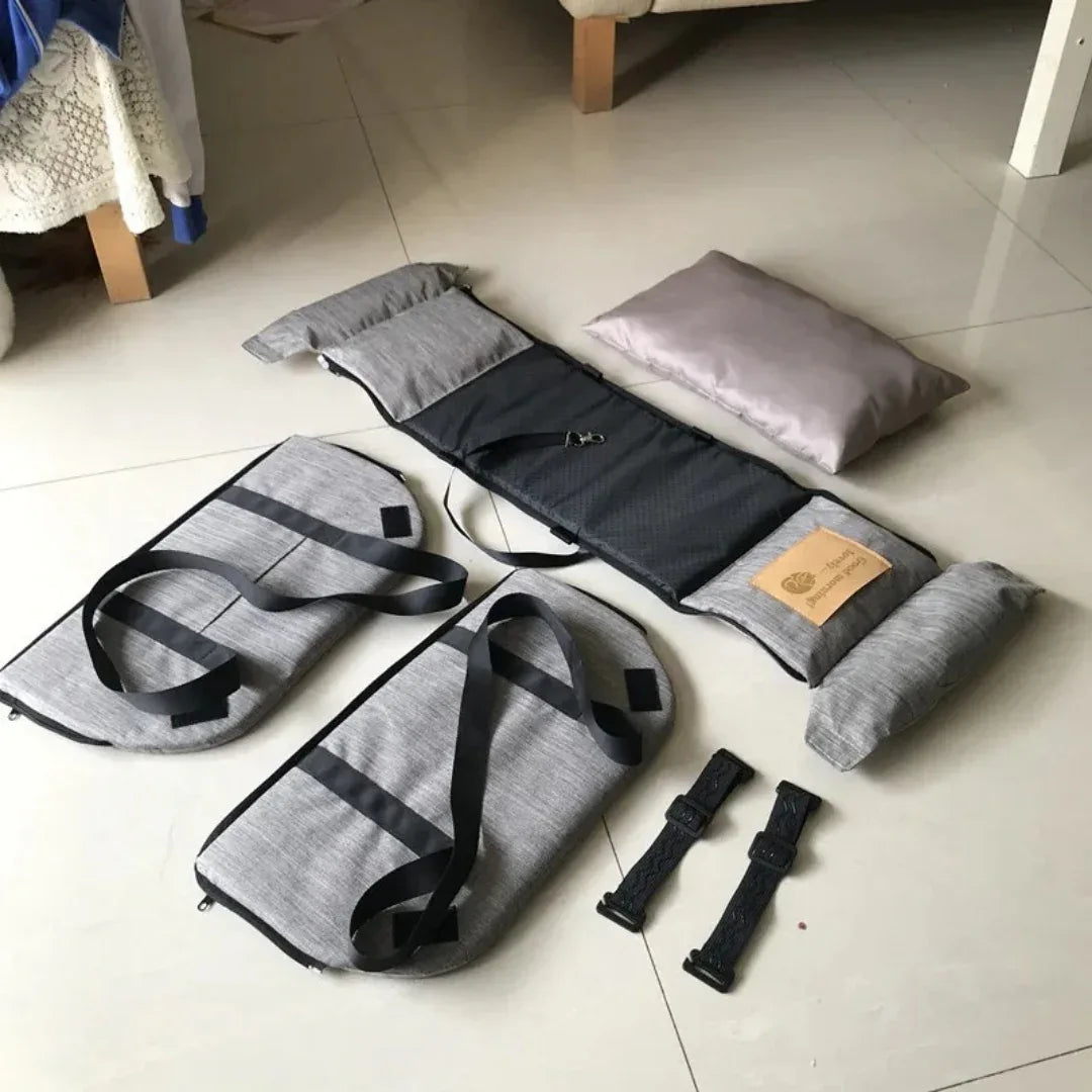 TravelBuddy | Pet Seat with Built-in Armrests for Safety and Comfort
