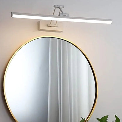 Adjustable Linear Wall Sconce LED Modern Minimalist Indoor Lighting Fixture for Hallway Bedroom Bathroom