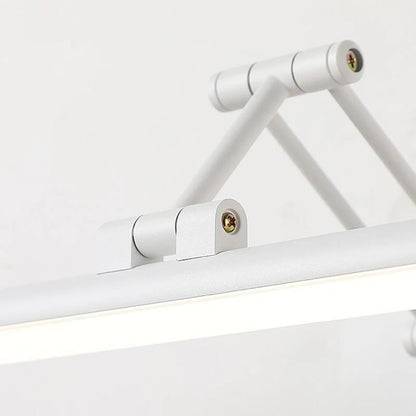 LED Vanity Light Fixture with 3 Color Modes for Bathroom Mirror 39 in Black Wall Mount IP44 Rated Modern Linear Lighting Bar for Makeup Groo
