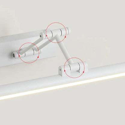 LED Vanity Light Fixture with 3 Color Modes for Bathroom Mirror 39 in Black Wall Mount IP44 Rated Modern Linear Lighting Bar for Makeup Groo