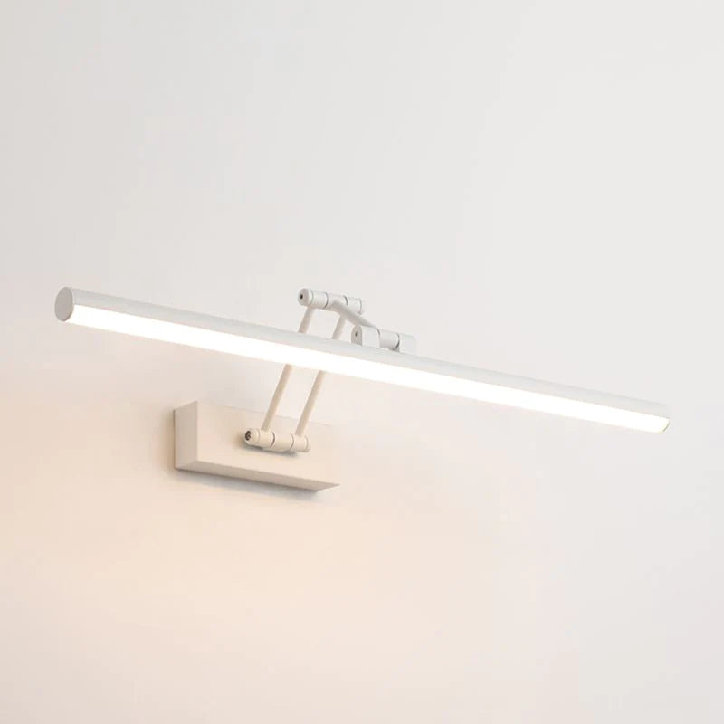 Adjustable Linear Wall Sconce LED Modern Minimalist Indoor Lighting Fixture for Hallway Bedroom Bathroom