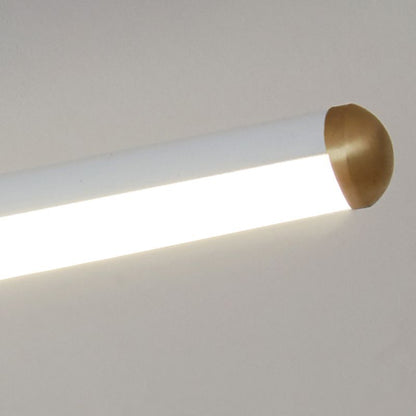 Sleek LED Flush Mount Ceiling Light for Bedroom Living Room Kitchen Hallway Modern Linear Panel Fixture with Silicone Diffuser