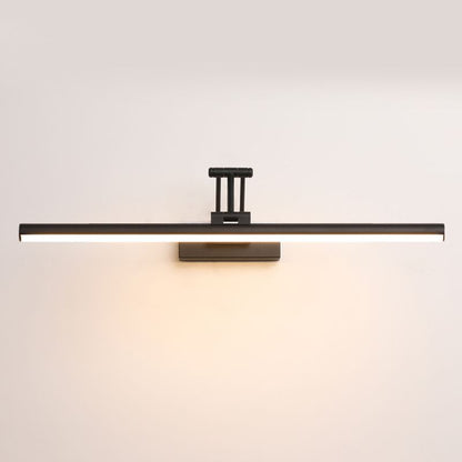 LED Vanity Light Fixture with 3 Color Modes for Bathroom Mirror 39 in Black Wall Mount IP44 Rated Modern Linear Lighting Bar for Makeup Groo