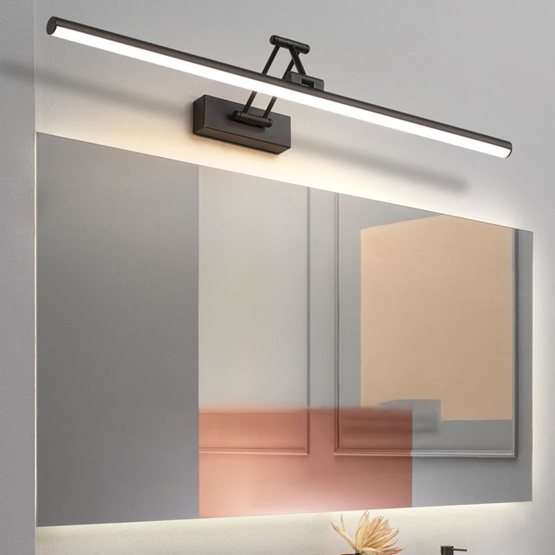 Adjustable Linear Wall Sconce LED Modern Minimalist Indoor Lighting Fixture for Hallway Bedroom Bathroom