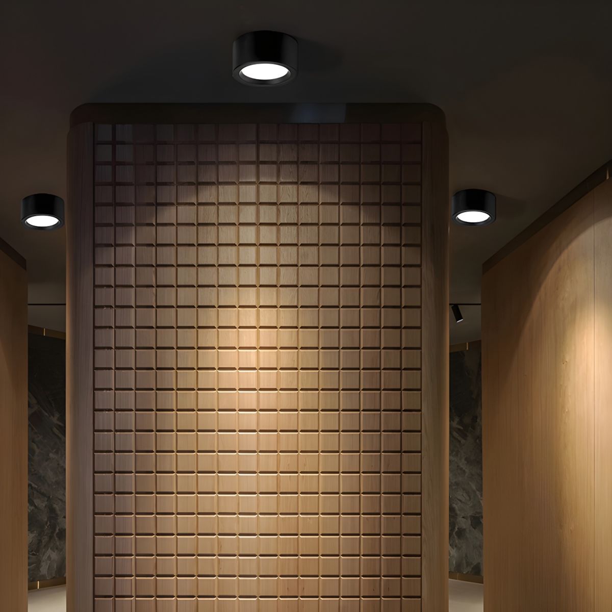 Flush Mount LED Ceiling Light – Ultra-Slim Profile, Modern Minimalist Design for Low Ceilings, Energy-Efficient Integrated Lighting