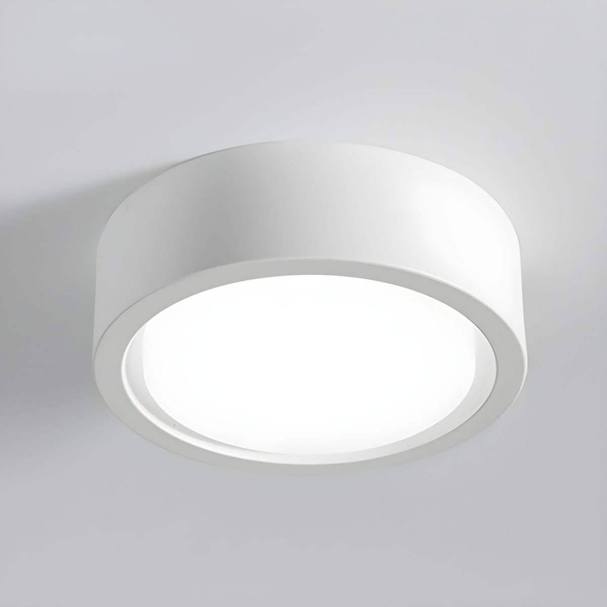 Flush Mount LED Ceiling Light – Ultra-Slim Profile, Modern Minimalist Design for Low Ceilings, Energy-Efficient Integrated Lighting