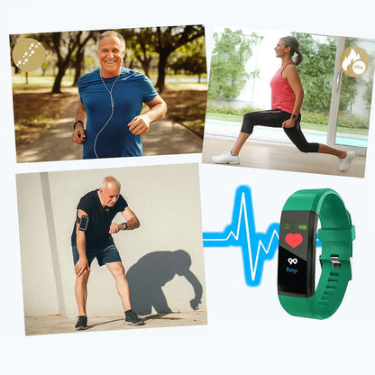 Wristband for Seniors with Fall Detection – Fitness Tracker