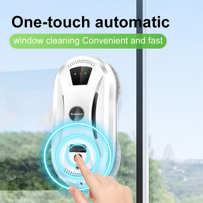 Robotic Window Cleaner with Remote Control for Glass Doors, Mirrors & Windows