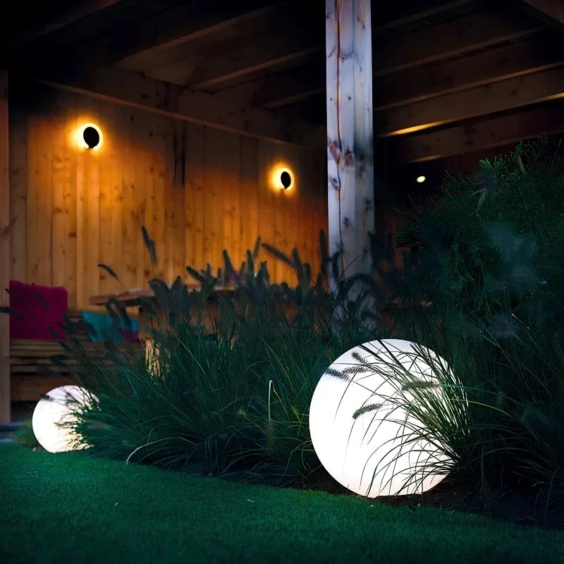 Cordless Color-Changing LED Globe Light for Patio & Garden – 16 Color Modes with Remote Control
