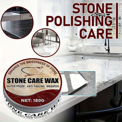 Marble Polish Wax and Stone Shine Cream for a Lustrous Finish