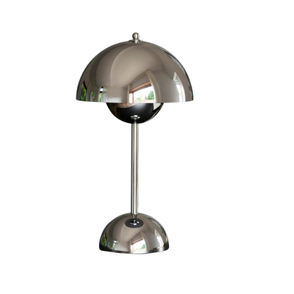 Adjustable Dimmable Metal Table Lamp – Petal Shade LED Desk Light for Living Room, Bedroom & Office