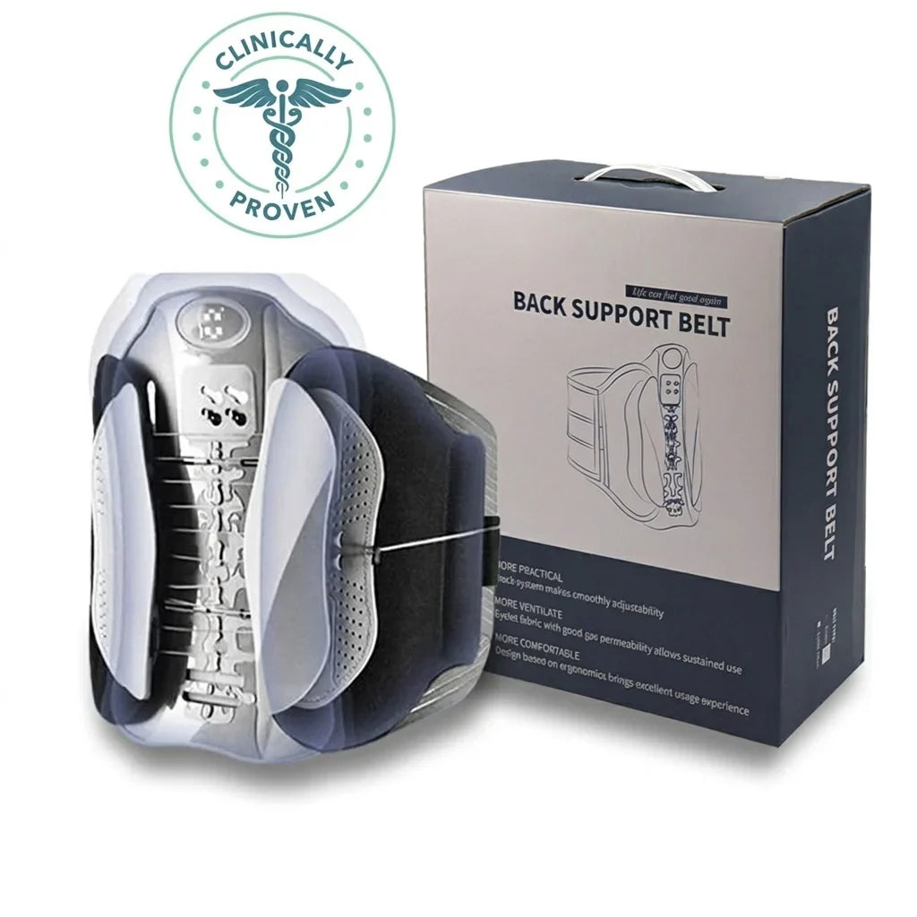 Back Support Belt Adjustable Lumbar & Posture Support