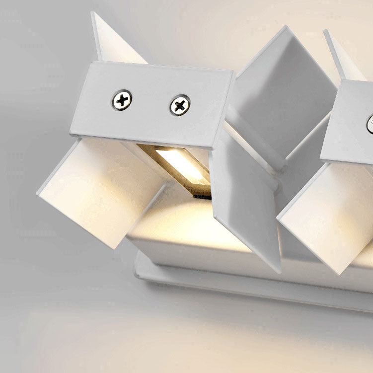 LED Sconce Light Fixture 12W Integrated Aluminum 8×4 Inch Indoor Lighting Bedroom Entryway Corridor Accent