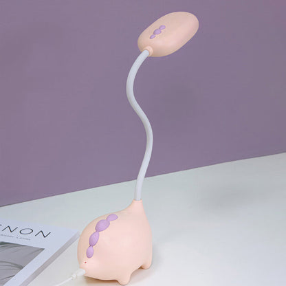 Compact LED Desk Lamp with Integrated Light in Vibrant Colors for Bedroom, Office & Living Room