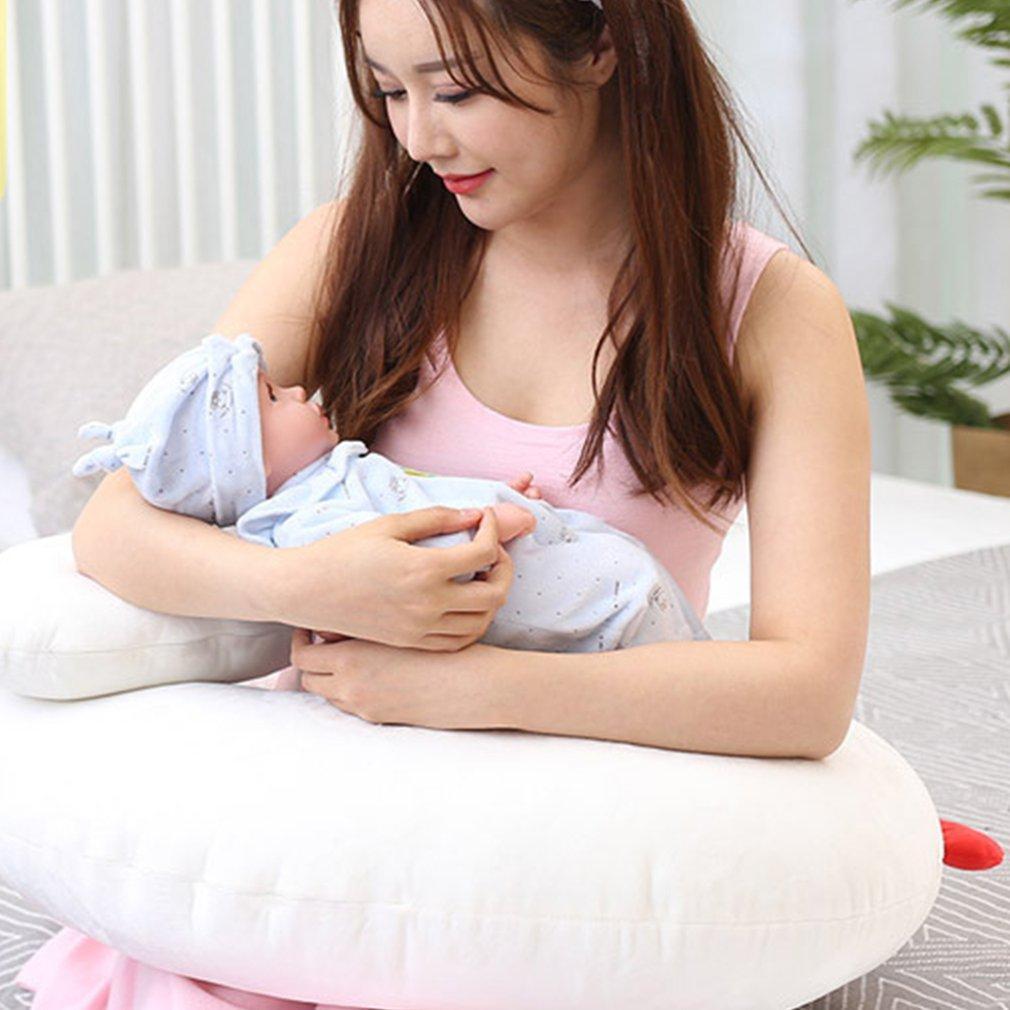 Ergonomic Feeding Support Pillow for Nursing Moms & Baby Development – Multi-Use Infant Cushion for Bottle Feeding, Tummy Time, Sitting