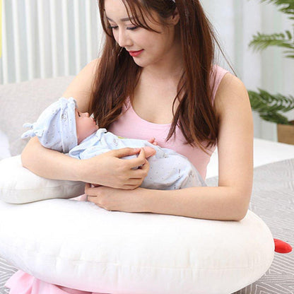 Ergonomic Feeding Support Pillow for Nursing Moms & Baby Development – Multi-Use Infant Cushion for Bottle Feeding, Tummy Time, Sitting