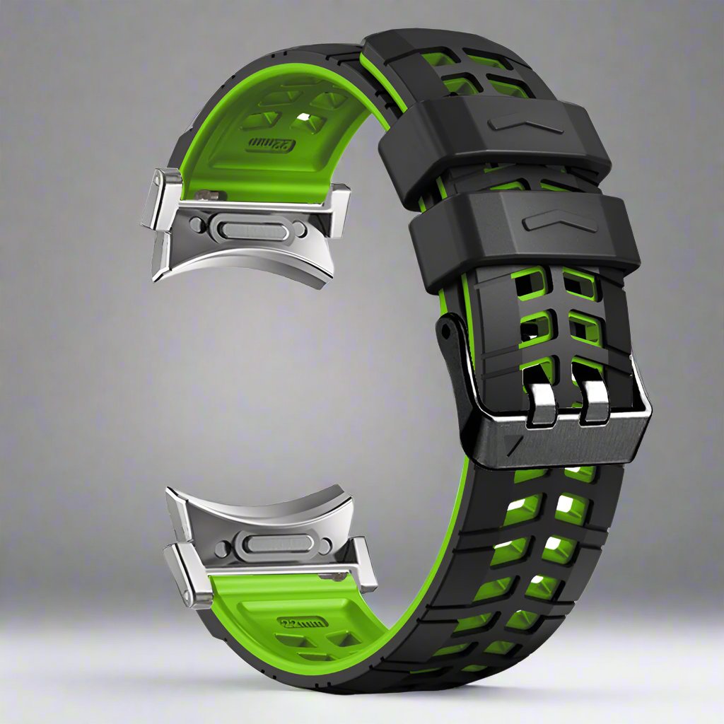 Flexible Silicone Galaxy Watch Ultra Band – Sport Strap for 47mm Ultra, Ultra 2 & 2025 Models – Adjustable Buckle Replacement Wristband