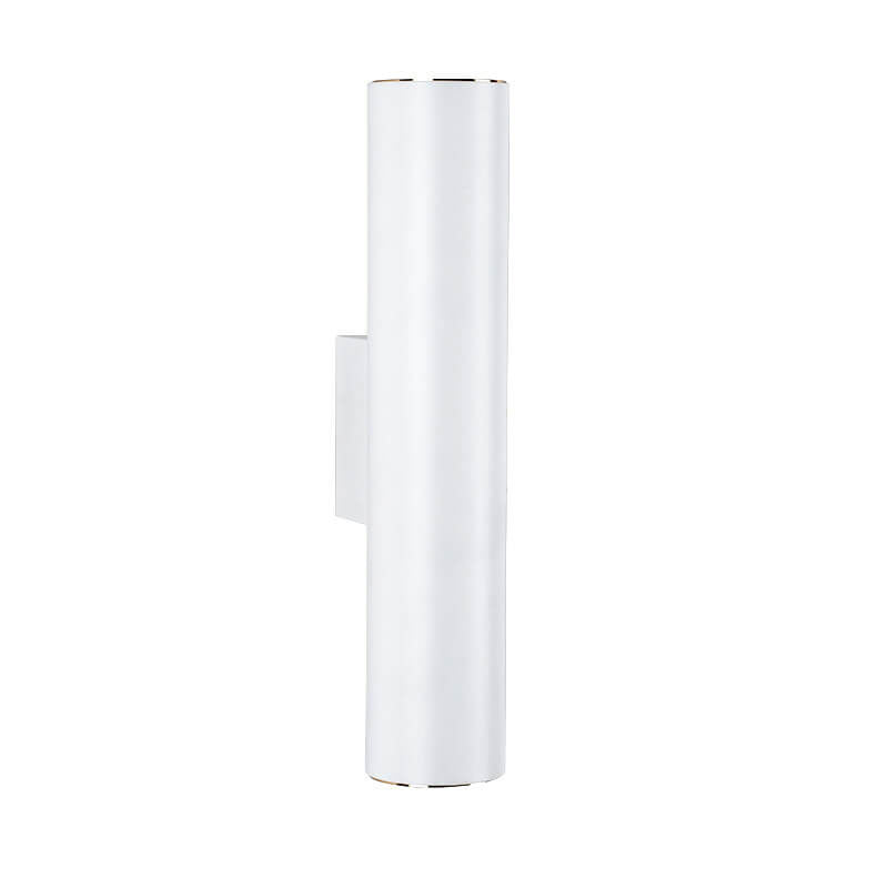 Up-Down LED Wall Light Fixture in Gold, Black or White Aluminum for Hallway, Bedroom & Living Room