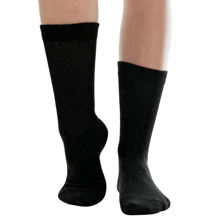 Seamless Diabetic Socks for Neuropathy & Circulation Support – Non-Binding Cushioned Foot Care