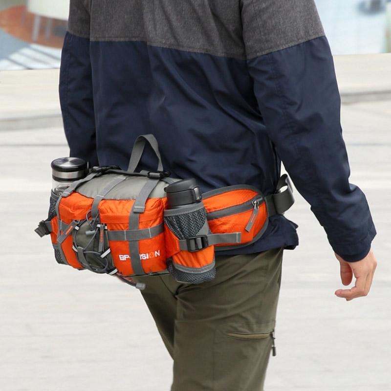 Adventure Ready | Hip Bag with Adjustable Straps & Waterproof Design | Versatile Outdoor Carrying Solution for Hiking