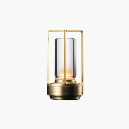 Rechargeable Crystal Table Lamp with Touch Dimmer & 3 Light Modes for Bedroom Office Dining Room | Portable LED Accent Light