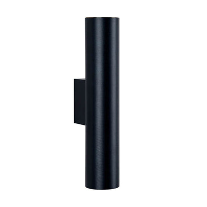 Up-Down LED Wall Light Fixture in Gold, Black or White Aluminum for Hallway, Bedroom & Living Room