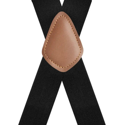 Adjustable X-Back Suspenders with Metal Clips for Men – Elastic Dress Braces for Formal & Casual Wear