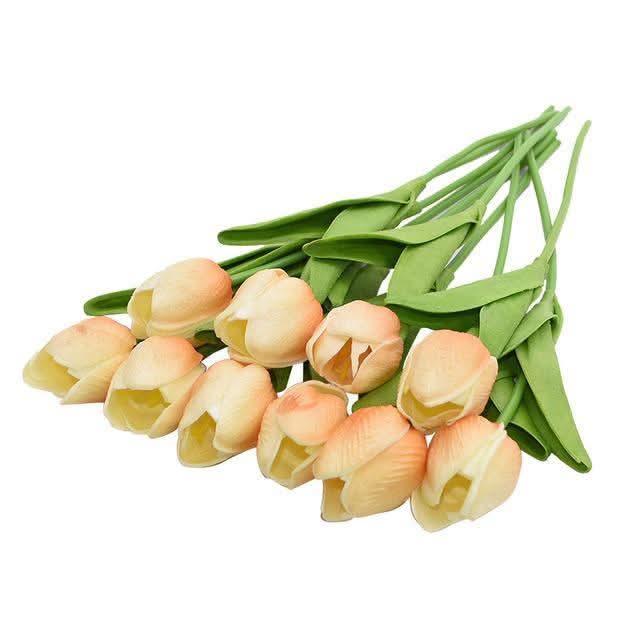 TULIPLUME – Faux Floral Arrangement for Graceful Table Décor