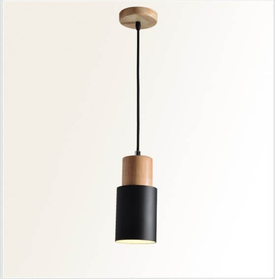 Hanging Ceiling Light Aluminum Shade Modern Single Fixture for Kitchen Island Dining Room Bar Café Restaurant Bedroom Hardwired E26 Socket