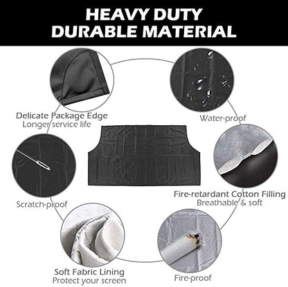 All-Weather Auto Windshield Protector with Magnetic Hold for Year-Round Ice, Snow, Sun & Frost Defense