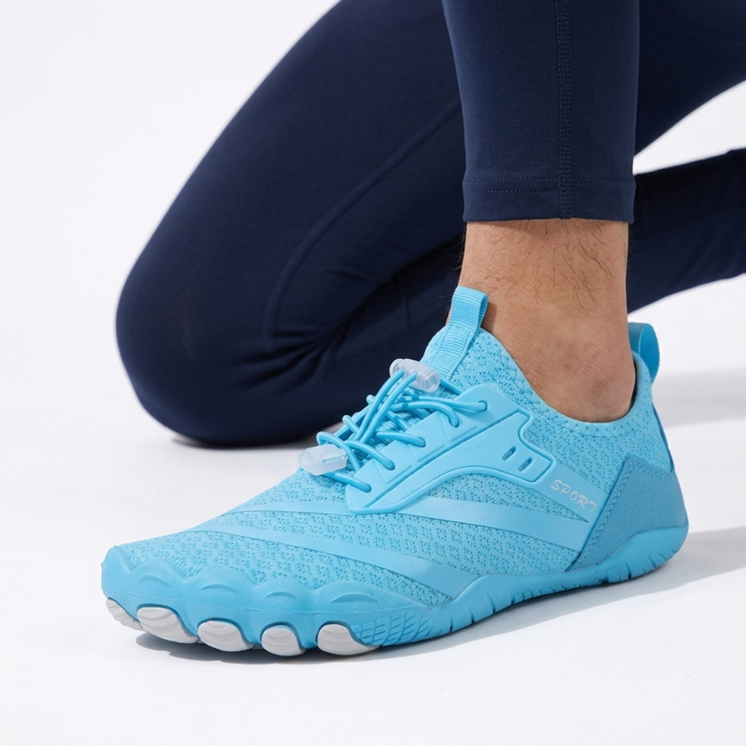Lightweight Mesh Water Shoes with Flexible Sole for Running, Hiking & Aquatic Activities – Breathable Quick-Dry Unisex Athletic Footwear