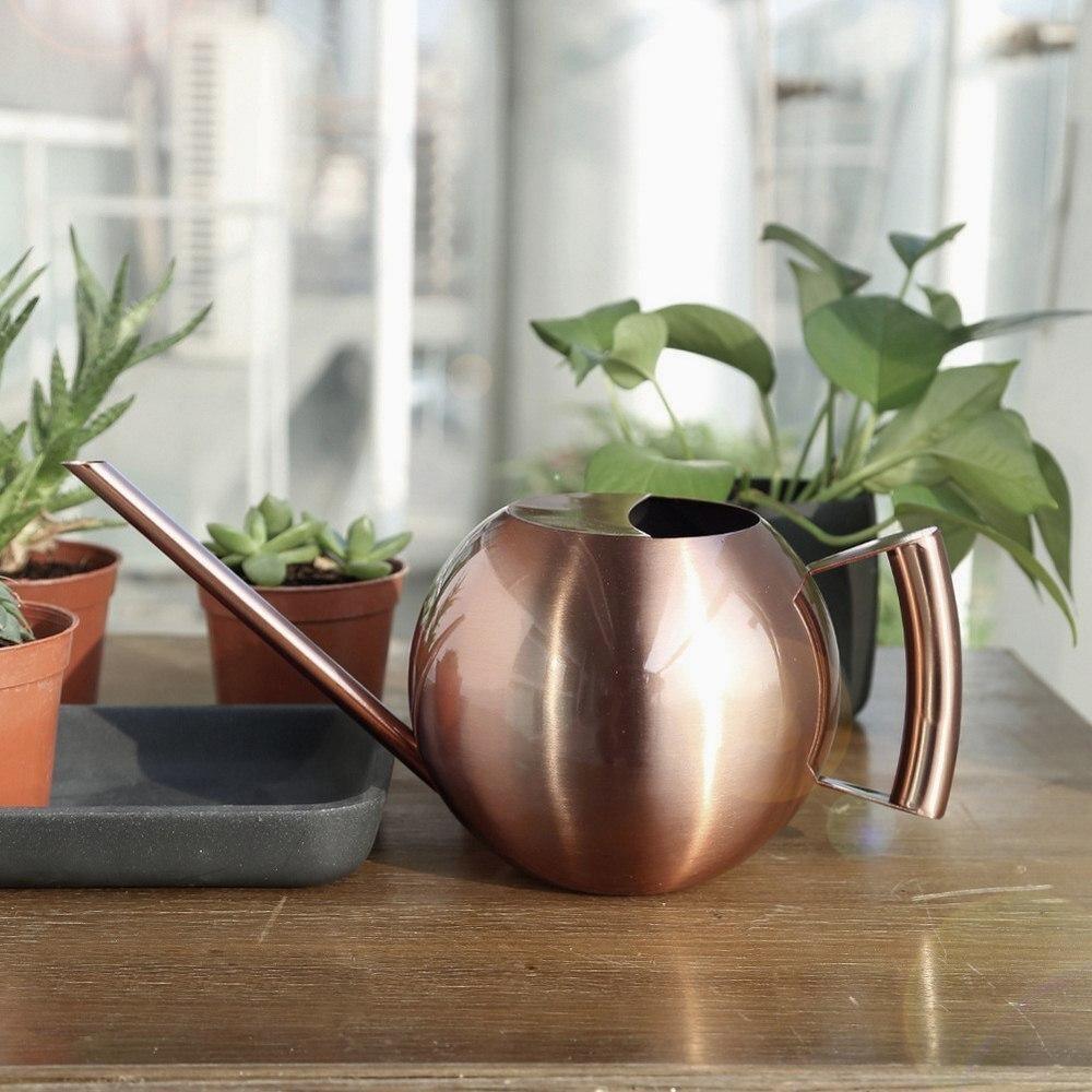 Round Flexible Stainless Steel Watering Can