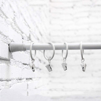 Aventis Curtain Rod - Lightweight Aluminum, No-Drill Installation